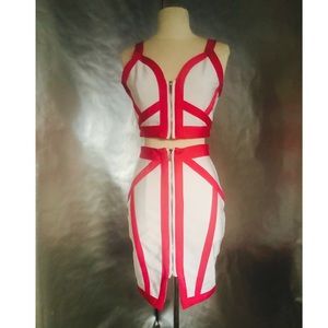 Knockout Bodycon 2 Piece Set